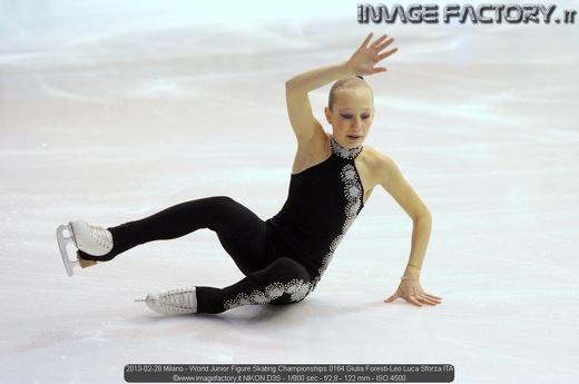 2013-02-28 Milano - World Junior Figure Skating Championships 0164 Giulia Foresti-Leo Luca Sforza ITA